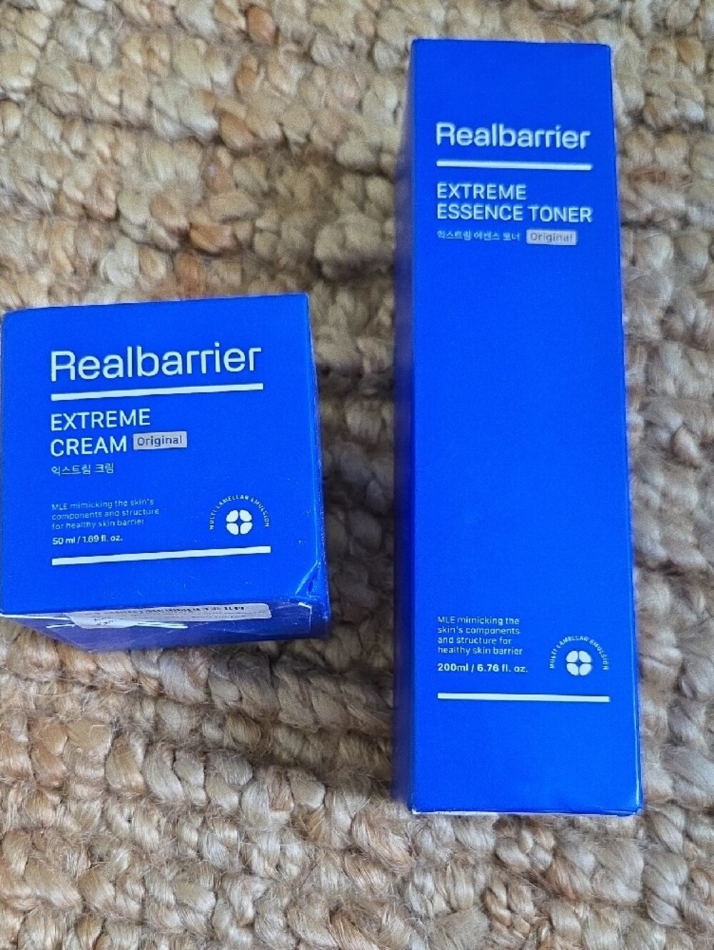 RealBarrier Bundle  Extreme Cream & Extreme Essence Toner